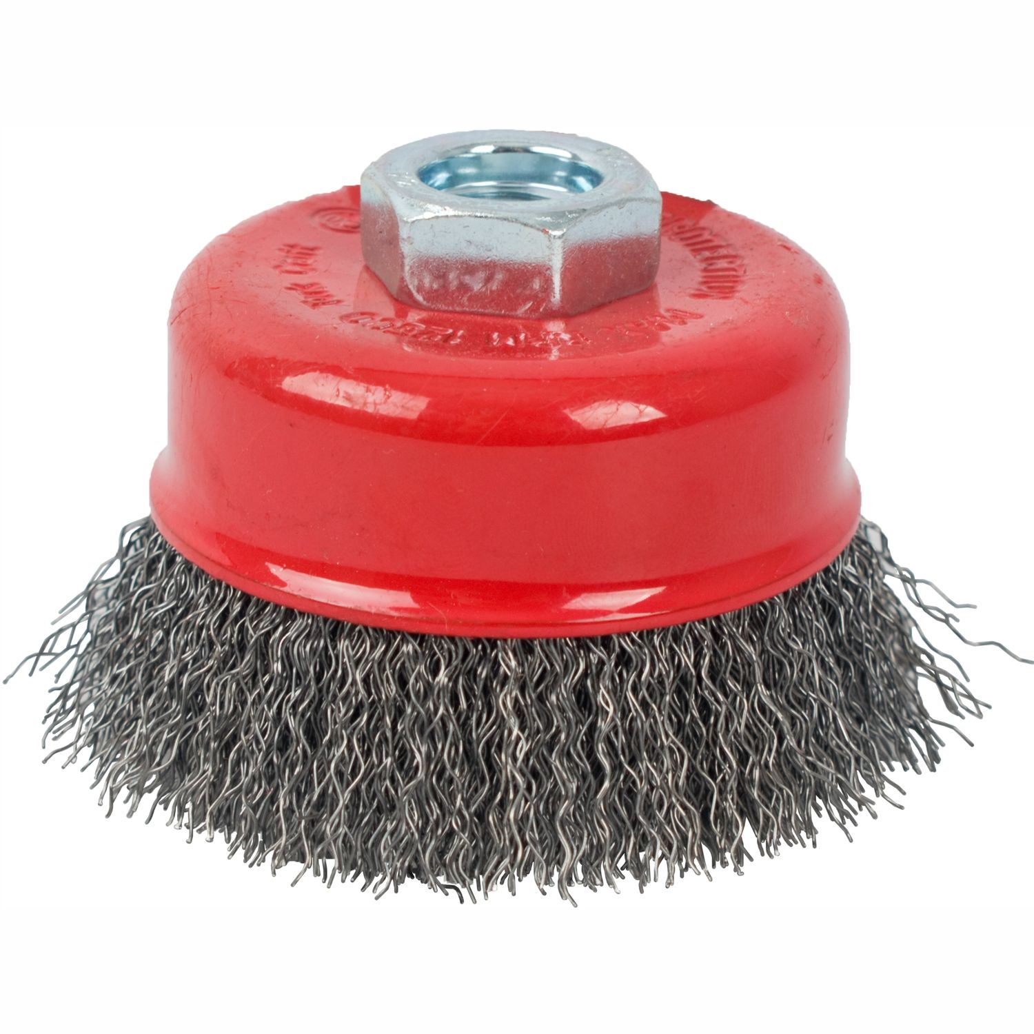 Wire Cup Brush Crimped Plain 100mmxm14 Bulk